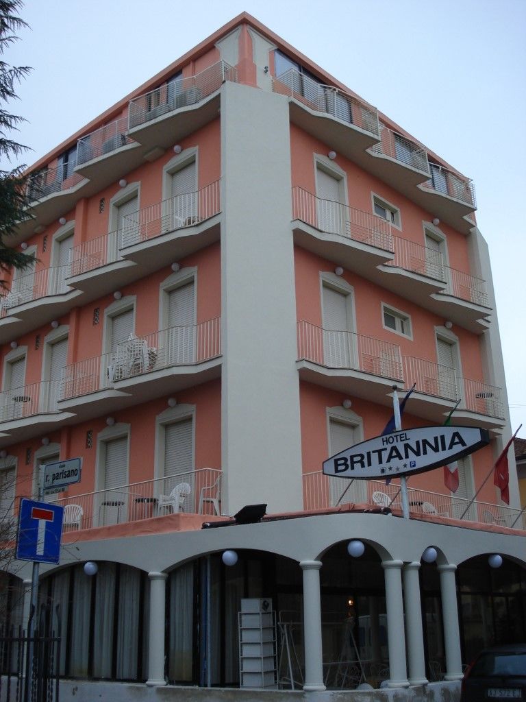 Hotel Britannia Rimini Marina Centro Ngoại thất bức ảnh